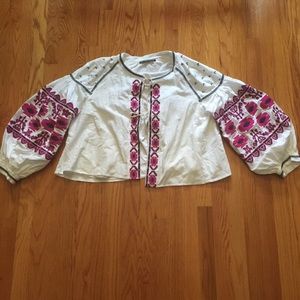 Bohemian Inspired Cape Top Size L